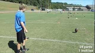 Will Reichard (AL) | 7th grade Kicker | Long Field Goals | Team Jackson Kicking