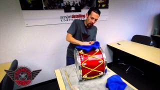 How To: Clean Drums & Percussion Instruments - Chemical Guys Drumming Ludwig Snare
