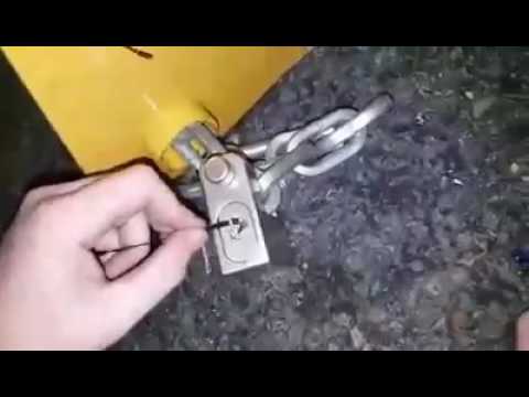 How to remove a wheel clamp