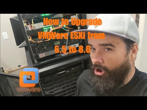 How to Upgrade VMWare ESXi from 6.5 to 8.0!