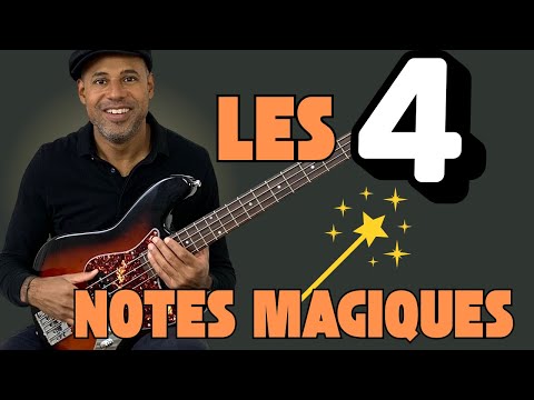 Les 4 notes MAGIQUES !!! - Gérald Mytstille - Bassiste Magazine 118