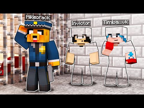 ESCAPAMOS de la PRISIÓN con ARMADURAS INVISIBLES 😱 ESCONDITE en MINECRAFT