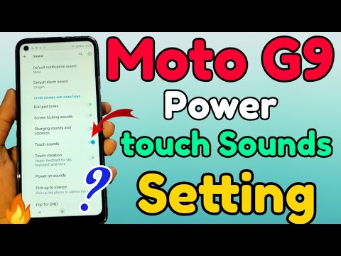 Moto G9 Power mein touch Sound Setting kaise kare | Moto G9 Power touch Sound | Moto G9 Power touch