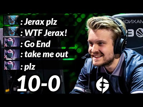 Jerax pick Oracle and His enemies Begging for END the game