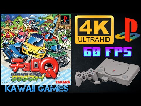 Choro Q Wonderful | Ultra HD 4K/60fps | PS1 | PREVIEW | Full Movie Gameplay Sample No Commentary
