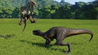 Spinoraptor VS Indoraptor - Jurassic World Evoluti