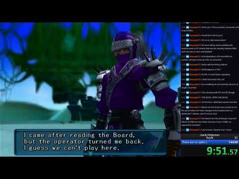 .hack//Infection Any% Speedrun in 1:40:14 Real Time