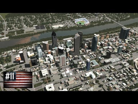 Cities: Skylines - The American Dream #11 - Huge city expansion across the river