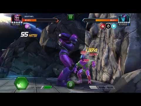 Variant 3 final fight!  Kang one shot - no boosts with sweet ending