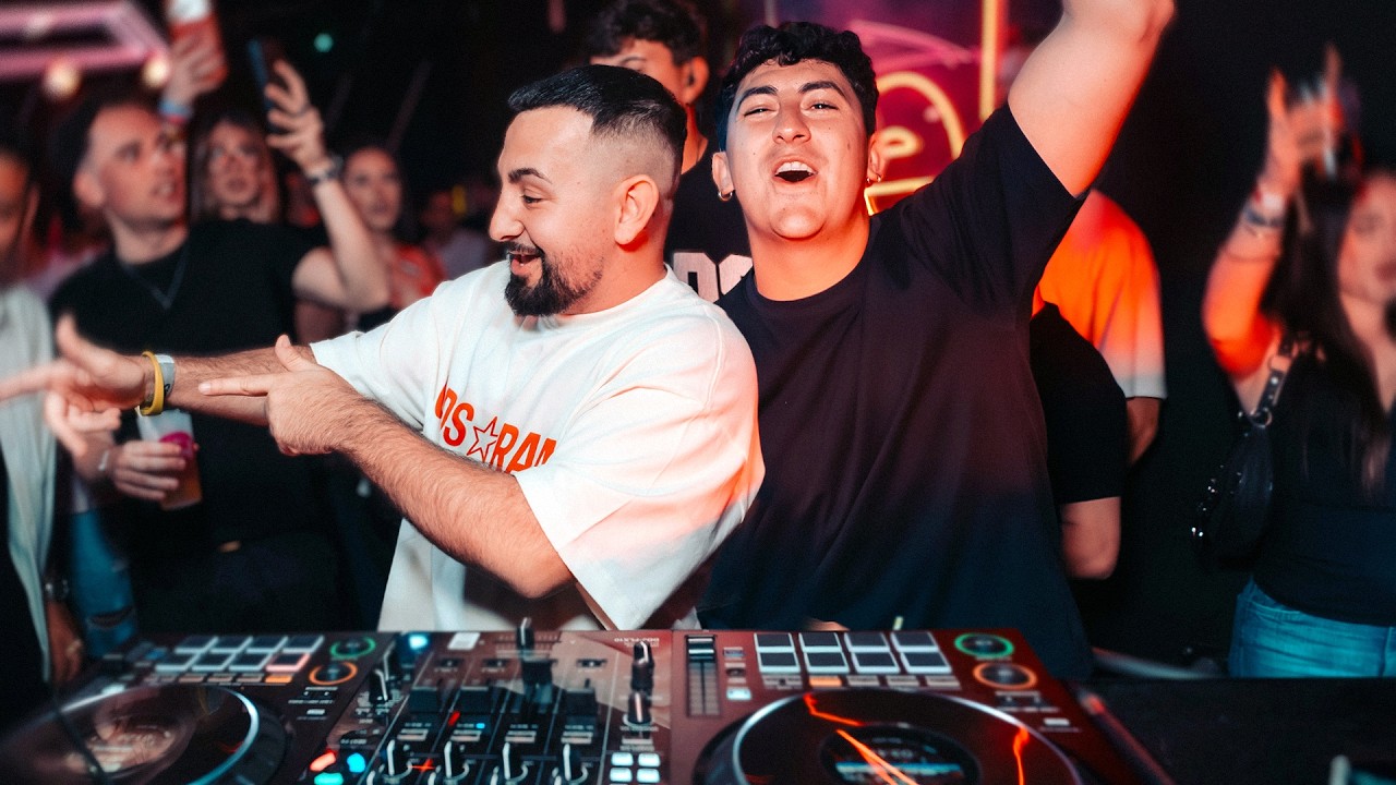 HICE un DJ SET de REGGAETON en LA FIESTA de LOS BUYER