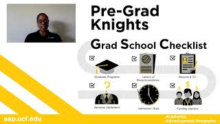 UCF's AAP Grad School Checklist