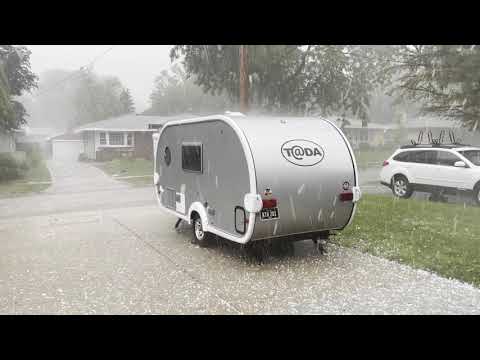 Des Moines, Iowa Hail Storm on July 10, 2021