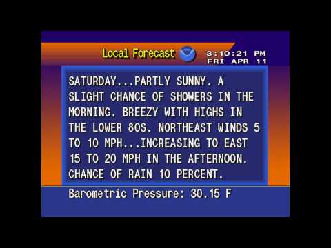 WeatherStar 4000 Emulator - Miami, FL 4/11/14 3:10 PM