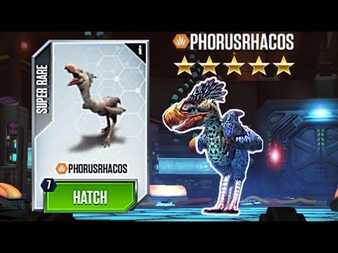 Jurassic World The Game - Phorusrhacos Max Level