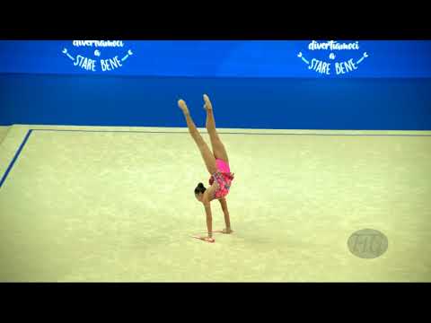 ASHIRBAYEVA Sabina (KAZ) - 2017 Rhythmic Worlds, Pesaro (ITA) - Qualifications Clubs