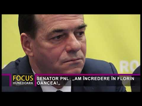 SENATOR PNL:  „AM ÎNCREDERE ÎN FLORIN OANCEA!„