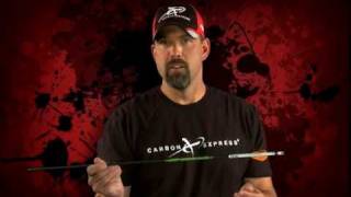 Lee Lakosky on the Carbon Express PileDriver arrow