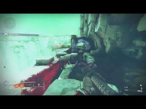 Destiny 2 Solo Master 1590 Nightfall Ordeal Inverted Spire Via Hunter Solar 3.0