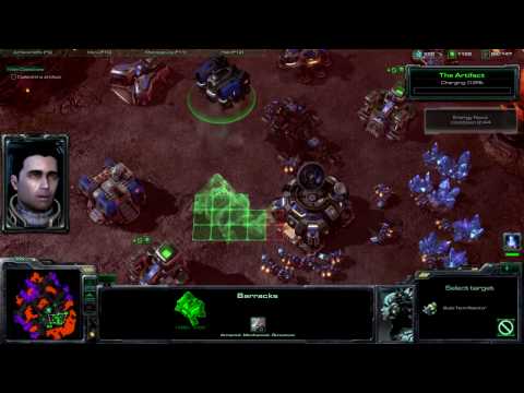 Starcraft 2 Brutal All in (vs Air - Mind control) part 1