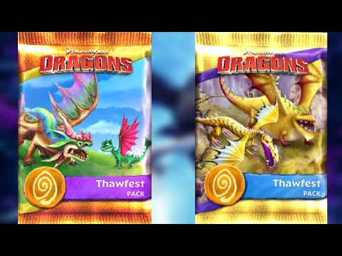 THE TWO THAWFEST PACKS - Dragons: Rise of Berk