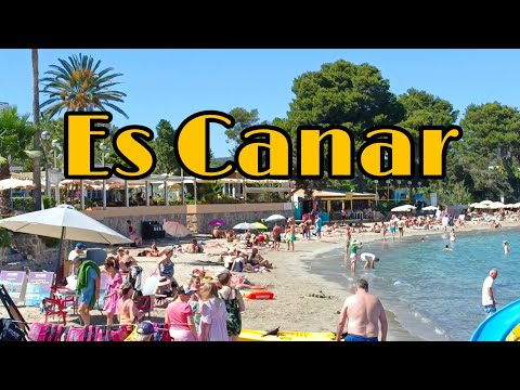 Es Canar :Es Canar Beach walk tour :The Most relaxing place to visit in Ibiza