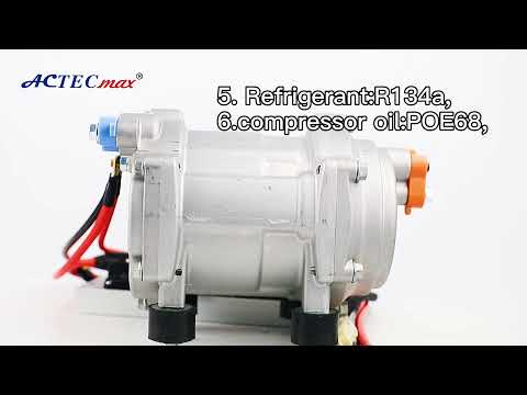 Universal automotive electric ac compressoe