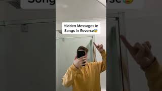 Hidden Messages In Songs In Reverse😰 #shorts