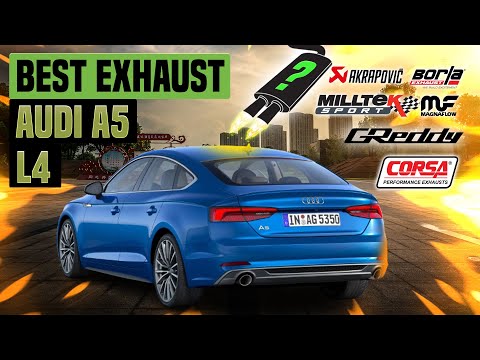 Audi A5 Exhaust Sound L4 🔥 Stock,Straight Pipe,Review,Mods,Upgrade,Borla,Magnaflow,Scorpion,AWE,Fi+