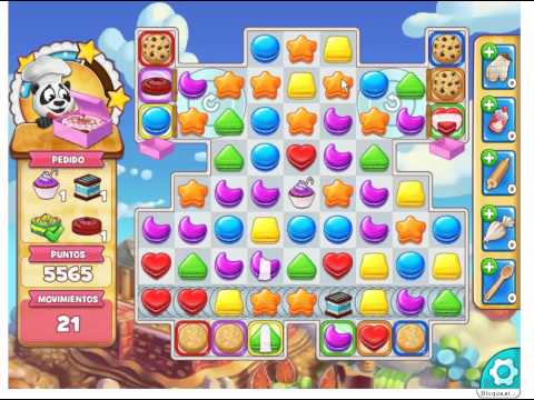 Cookie Jam - LEVEL 647  --   3 STARS ( No booster ) GAMES