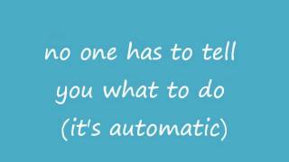 automatic burnham lyrics