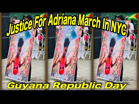 Guyana Independence Day Parade In NYC 2025 / Justice For Adriana