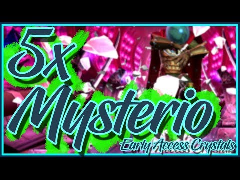 5x EARLY ACCESS MYSTERIO CRYSTALS! Featured Cavalier #beanieluck #mcoc