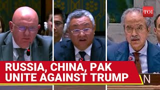 Putin’s Envoy Ignites FIRESTORM At UN; China, Pakistan Join Front Against Trump’s Iran Strikes