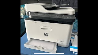 HP Color Laserdrucker 179fwg l 178nwg mit WLAN verbinden und Tips zur ersten Inbetriebnahme