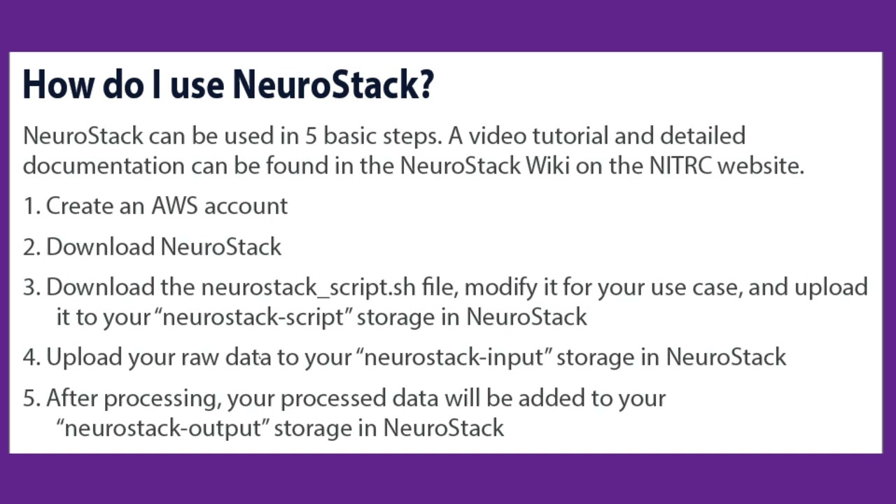 NeuroStack Poster for Cognitive Neuroscience Meeting, April 23-26, 2022, San Francisco