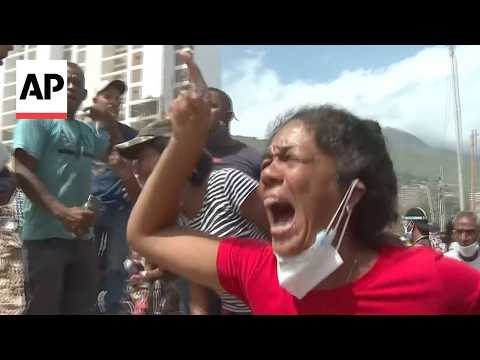 Venezuelans search rubble as anger grows over earthquake response