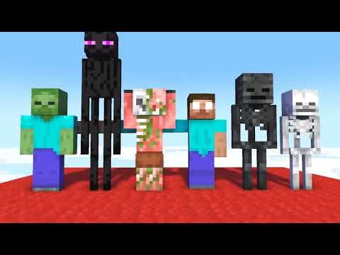 Monster School   WHEN SPIDERMAN PLAYS IN SQUID GAME GLASS BRIDGE   Minecraft Animation
