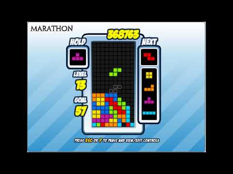 tetris friends - marathon full game