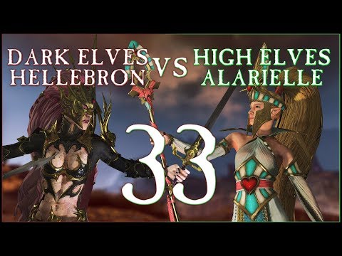 OUTRANGED - Hellebron vs Alarielle (Head to Head) - Total War: WARHAMMER II - Ep.33!