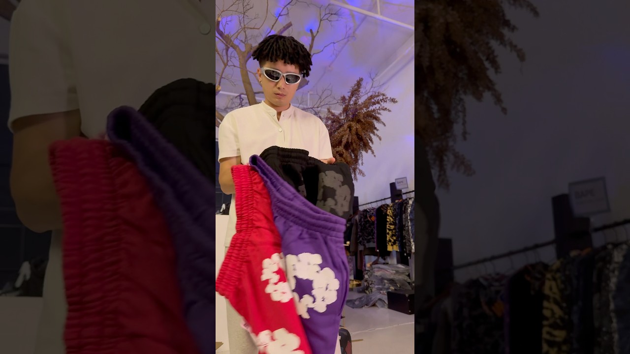 4 Pairs of Denim Tears shorts You Wish You Had in 2025 Summer #fashion #haul #unboxing #streetwear