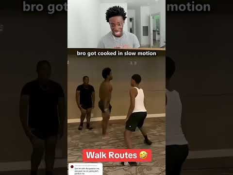 He got cooked in slow mo
