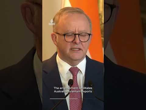 Australia to begin selling uranium to India for peaceful purposes