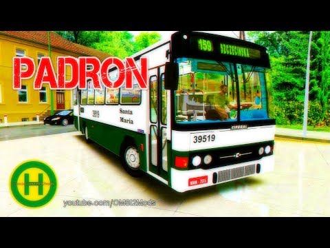 OMSI 2 BUS Simulator - Mercedes Ciferal PADRON Cidade II OF 1721