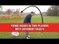 FIXING HOOKS IN TWO PLAYERS WITH DIFFERENT FAULTS