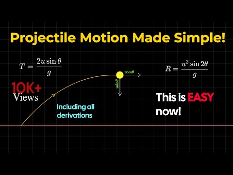 From Zero to Genius: Learn Projectile Motion Visually!