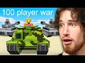 100 Players Simulate A WORLD WAR In Minecraft