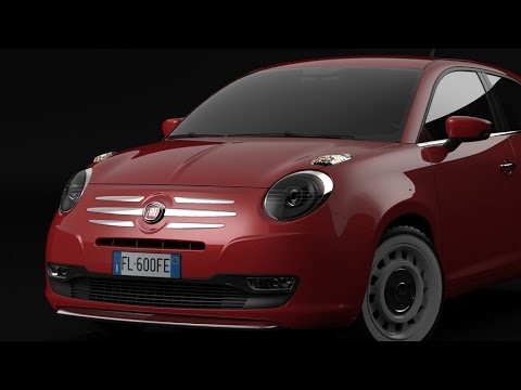 Fiat 600 60th Anniversary Concept HQ