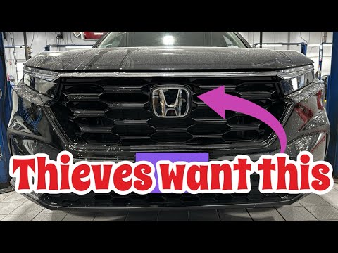 2023 + Honda CR-V radar bracket install