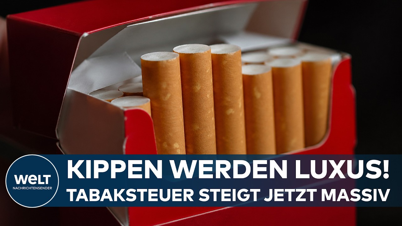 DEUTSCHLAND: Erhöhte Tabaksteuer wird vorgezogen! Zigaretten-Preis springt auf 10 Euro