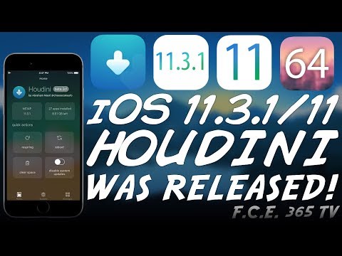 Houdini For iOS 11.3.1/11.2.x RELEASED (NO DEVELOPER ACCOUNT NEEDED)